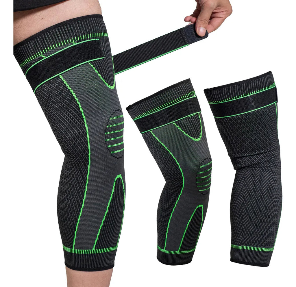 Adjustable Knee Pads for Pain Relief, Sports Protection Brace for Running, Gym, and Outdoor Use