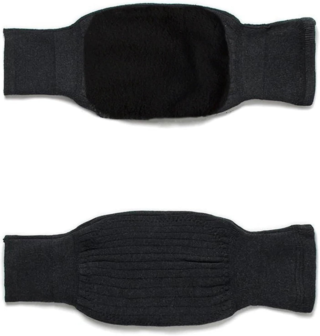 Winter Warm Knee Pads (2 Pcs)  Soft Cashmere Wool, Thick & Comfortable Knee Protection for Men and Women