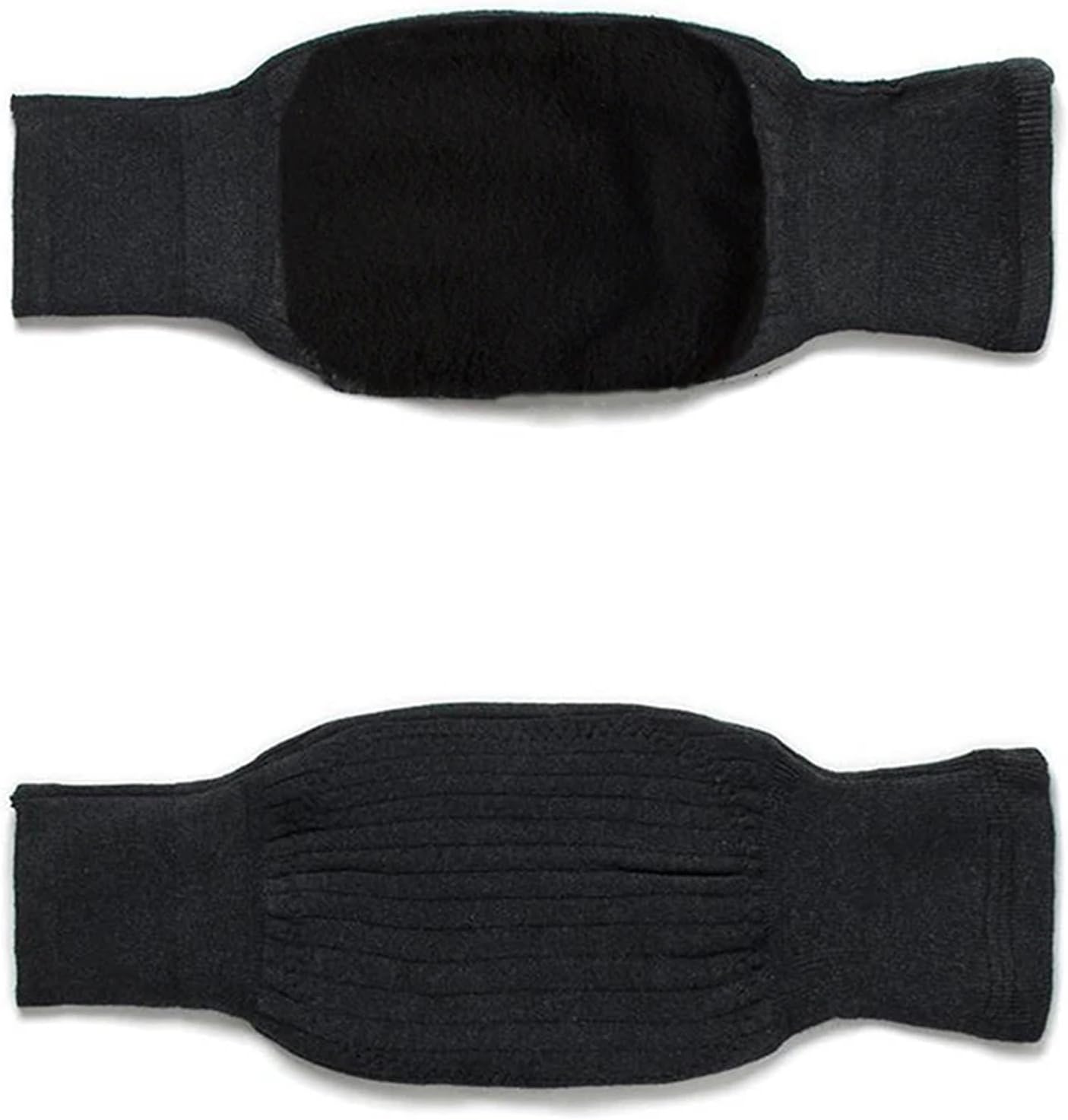 Winter Warm Knee Pads (2 Pcs)  Soft Cashmere Wool, Thick & Comfortable Knee Protection for Men and Women