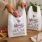 50 PCS 2KG Eid Shopper Bags – Medium Qurbani Meat Bags