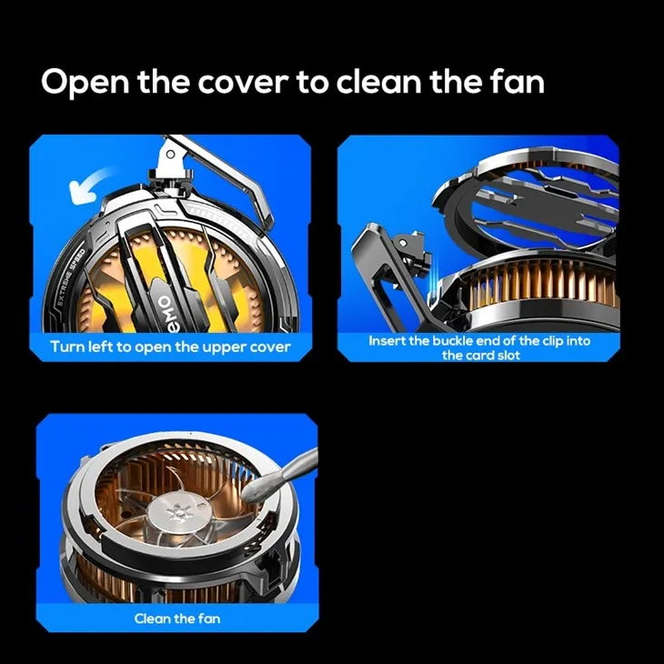 MEMO CX07 Cooling Fan – Stop Overheating & Boost Gaming Performance